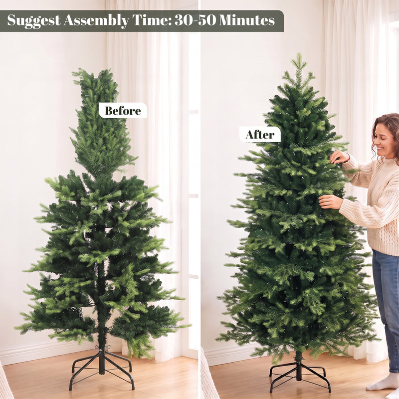 6ft Geneva fir Christmas tree – image 7