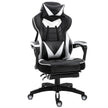 Racing gaming chair with footrest – image 10