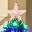 HOMCOM 3 Feet Prelit Artificial Christmas Tree with Multi-Coloured Fibre Optic LED Light, Holiday Home Xmas Decoration – view 8