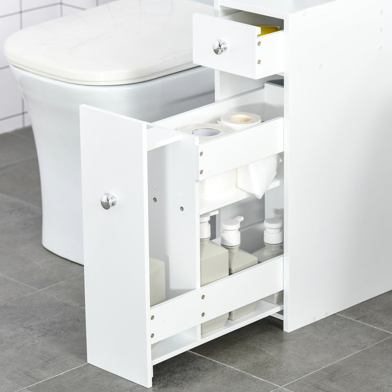 Narrow slide-out bathroom cabinet – image 9