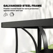 Rectangular glass dining set – image 8