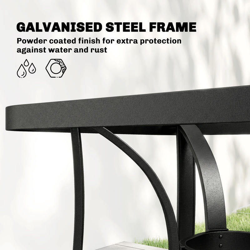 Rectangular glass dining set – image 8