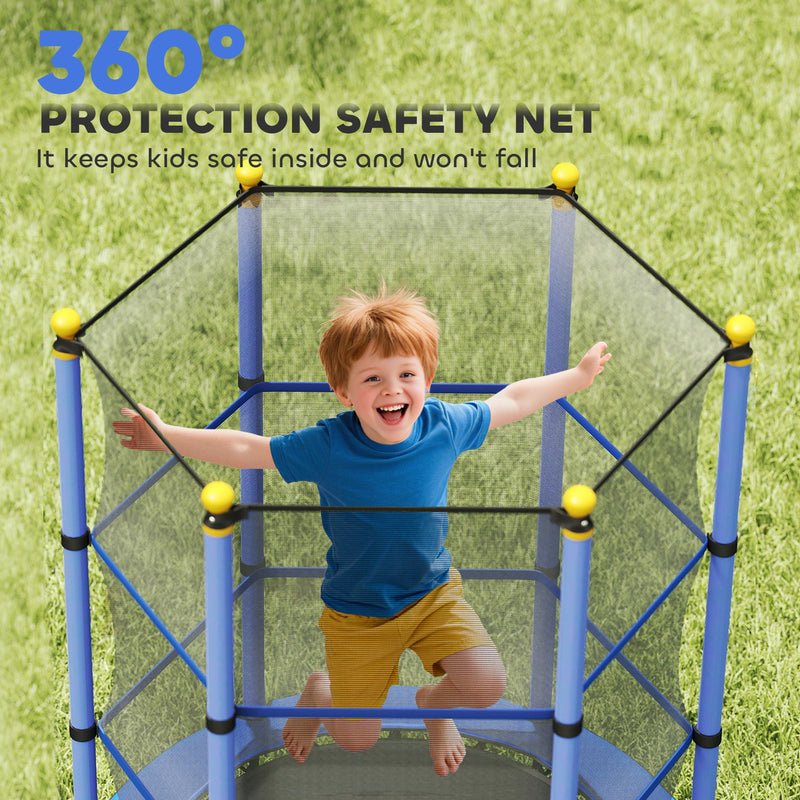 4.6ft kids trampoline – image 7