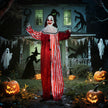165cm Animated Clown with Glowing Eyes & Sound – image 2 of 9
