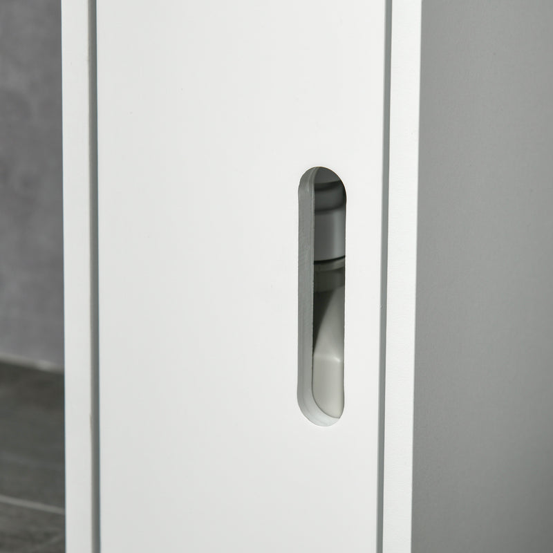 Slim tall bathroom cabinet – image 9