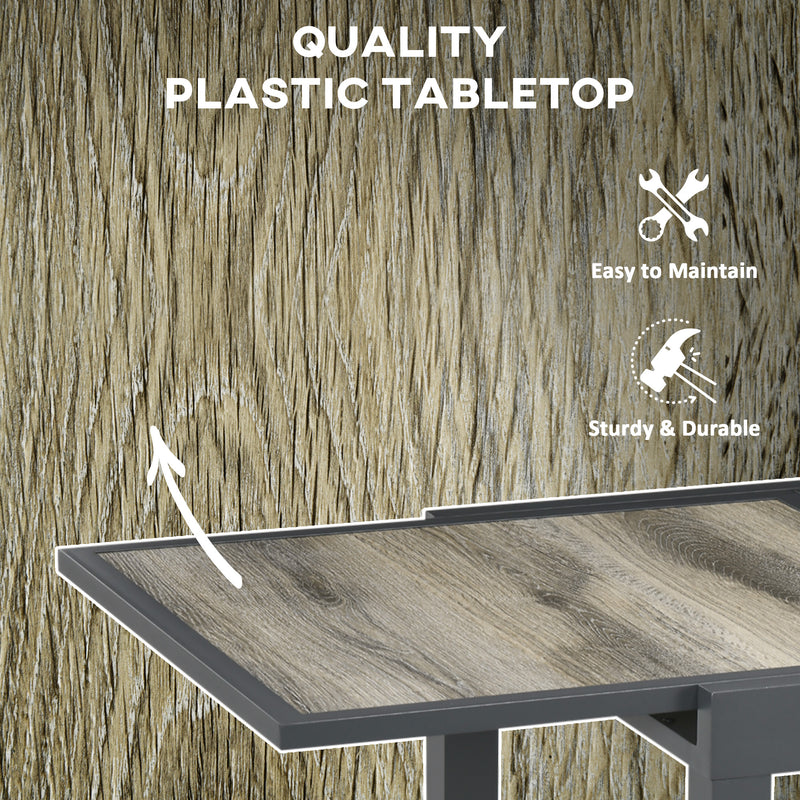 Beige extending garden table – image 6