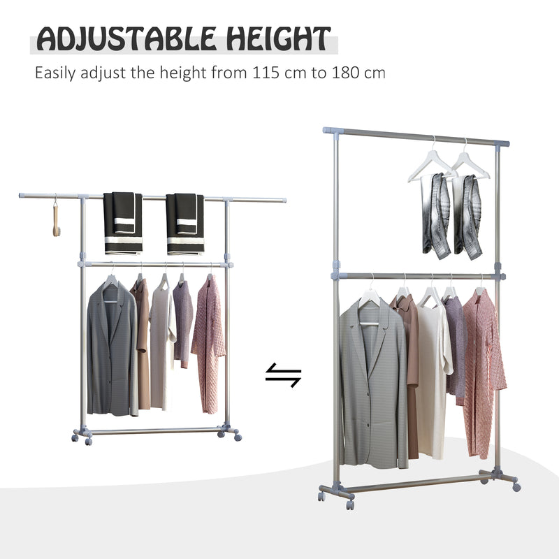 Adjustable clothes rail – image 4