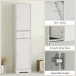 Tall cabinet with arched doors – image 7