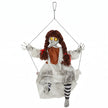80cm Animated Creepy Girl on Swing Halloween Decoration – image 1 of 9