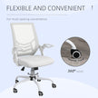 White mesh office chair – image 8
