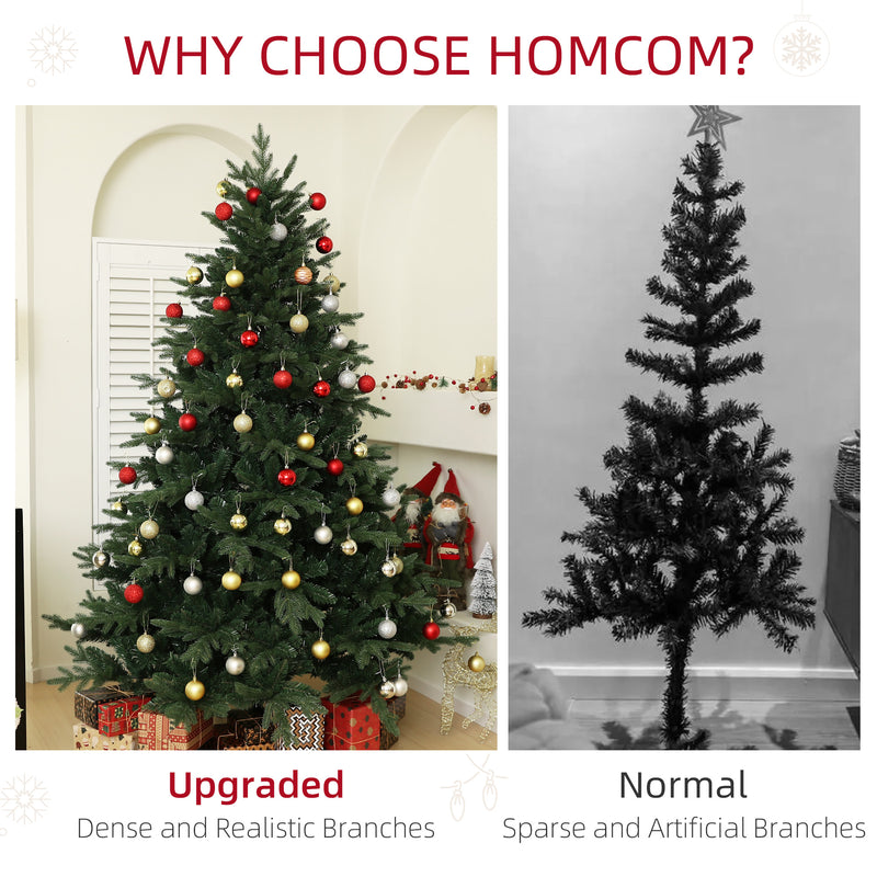 7ft bushy spruce Christmas tree – image 5