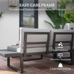 Reclining corner sofa set – image 4