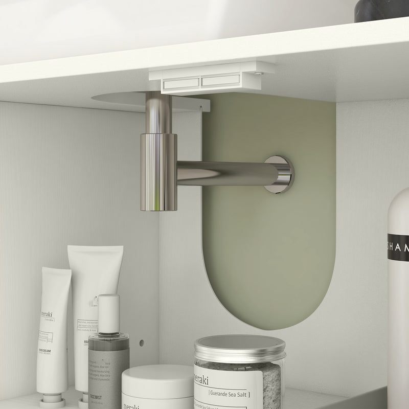 90 cm cream under sink cabinet – image 9