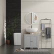 Grey under sink cabinet – image 8