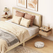 Floating oak bedside tables – image 10