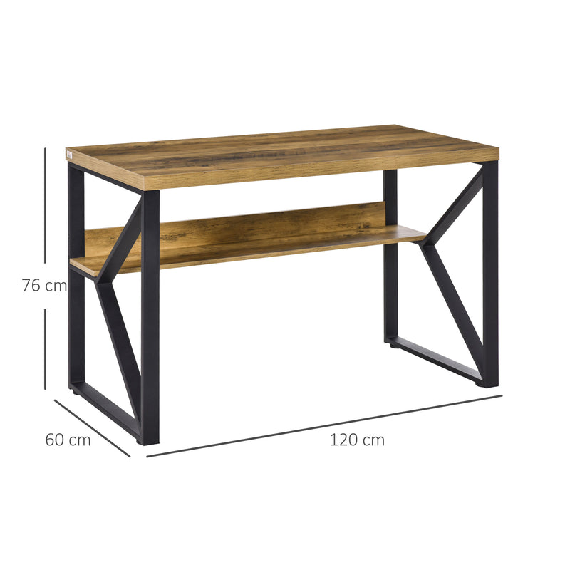 Industrial K-leg computer desk – image 3
