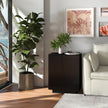 Black gloss storage cabinet – image 2