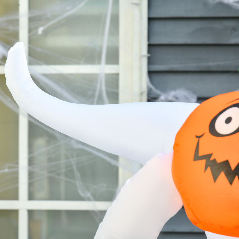 1.8m Inflatable Floating Ghost & Pumpkin with LED Lights – image 8 of 9
