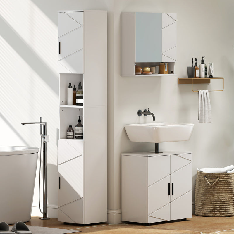 Under sink cabinet with shelf – image 8