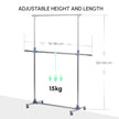 Adjustable clothes rail – image 7