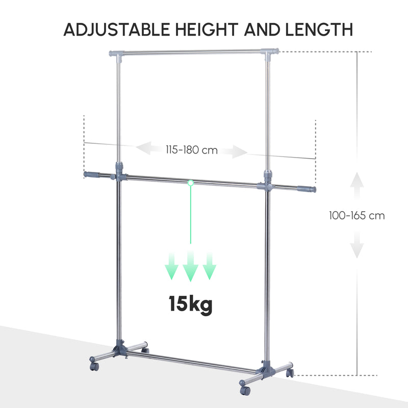 Adjustable clothes rail – image 7