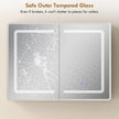 LED mirror bathroom cabinet – image 8