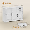 120 cm sideboard with 2 drawers – image 3
