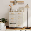 10-drawer fabric chest with side pockets – image 10