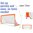 Set of 2 folding football goals – image 5