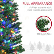 6ft pre-lit pencil tree, multi-colour LEDs – image 5