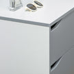 Grey 3-drawer chest – image 7