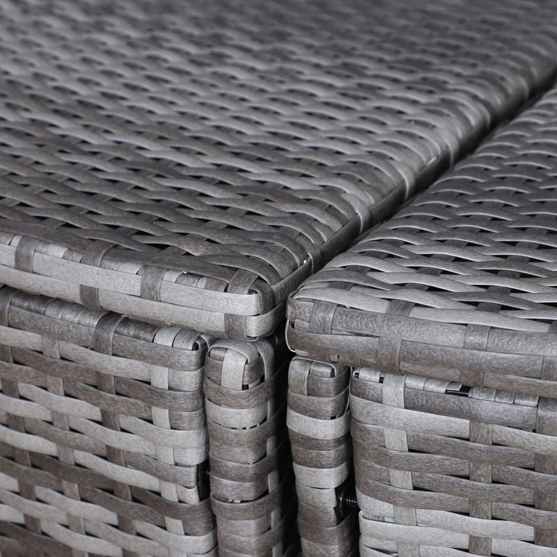 Round rattan daybed with canopy – image 7