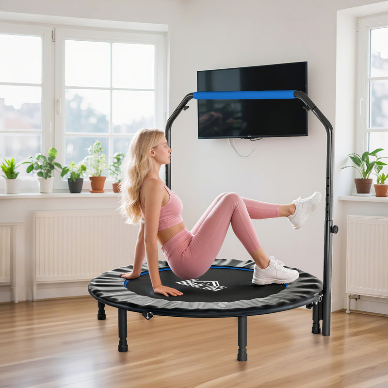 48" foldable fitness trampoline – image 9