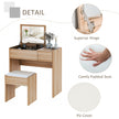 Natural 80 cm dressing table – image 7