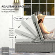 Rattan sun lounger – image 6