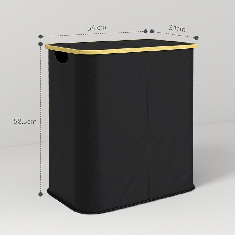 80L double laundry basket – image 3
