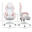 Gaming chair with footrest – image 3