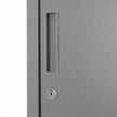 Grey steel locker cabinet – image 8