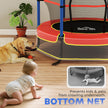 Kids trampoline with enclosure – image 8