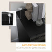 Black gloss storage cabinet – image 6