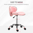 Pink rolling salon chair – image 5