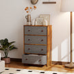 4-drawer fabric chest of drawers – image 10