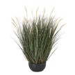 Large Artificial Fountain Grass in Black Pot – 81cm, artificial fountain grass in a black pot