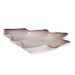 Large ceramic tree dish from a low side angle
