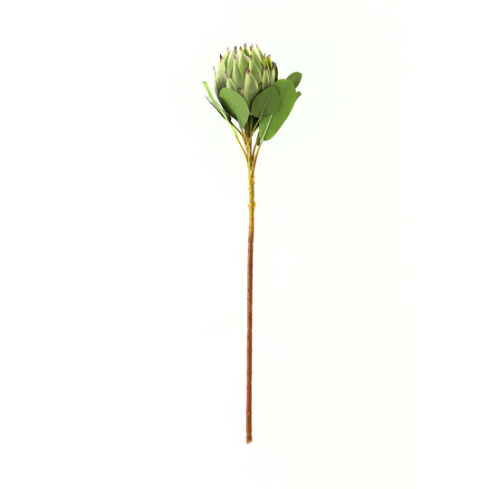 large green protea artificial stem