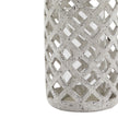 Close-up of the stone-effect lattice and base