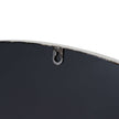 Back of the round mirror with hanging bracket