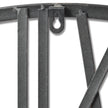 Close-up of the hanging point on the back