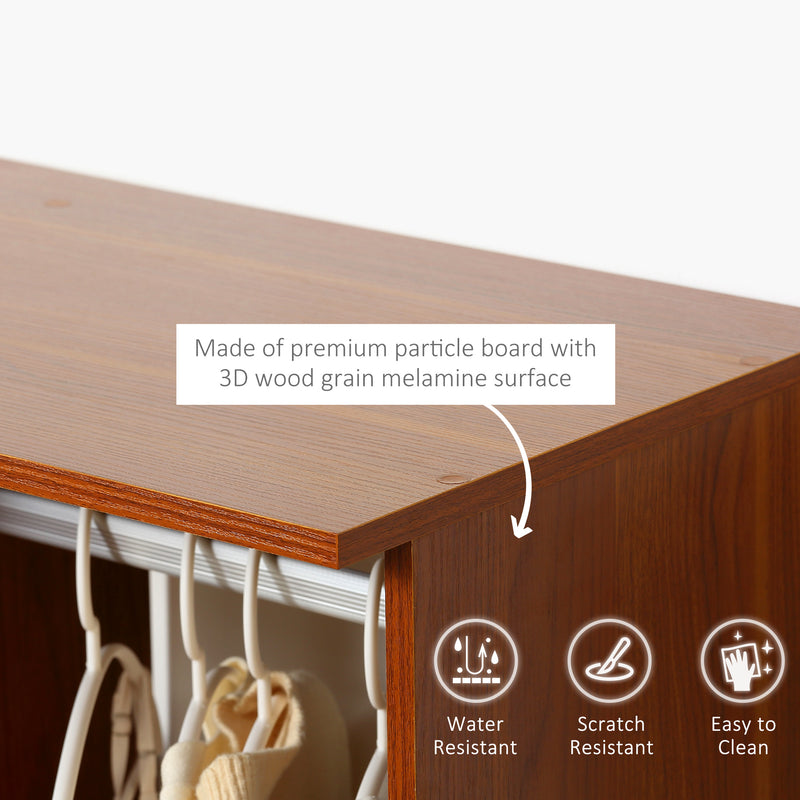 Open wardrobe on wheels – image 6