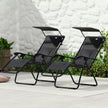 Black zero gravity chairs – image 10